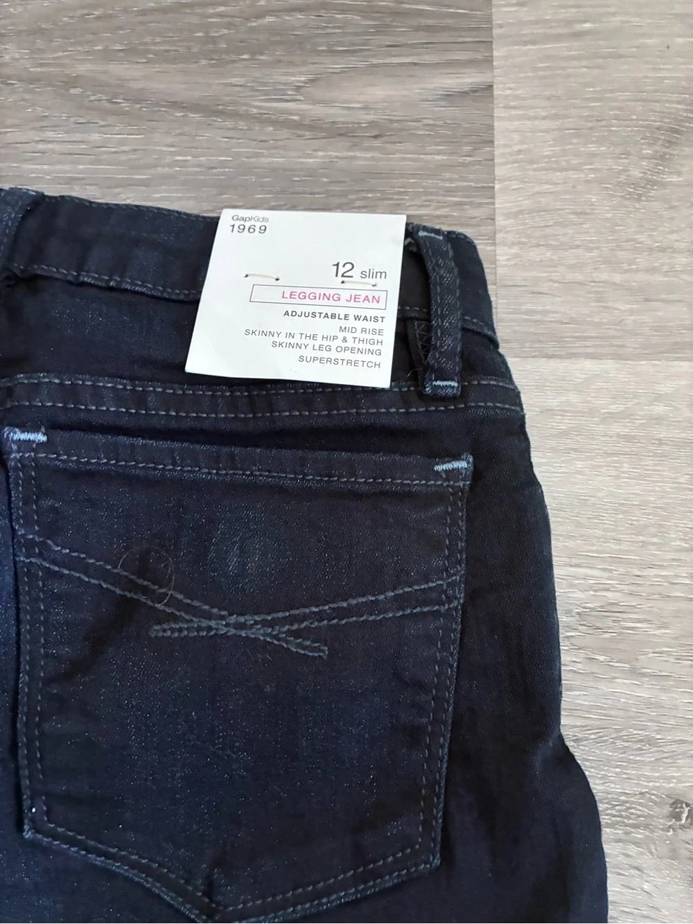 GAP Navy Slim Legging Jean